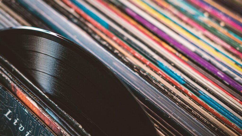 vinyl records